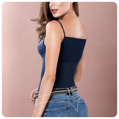 Broche Inferior Ajustable, tipo hilo, facilita el uso del baño.